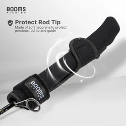 Booms RS5 Protector de cabeza de caña – Cinturón para mosca