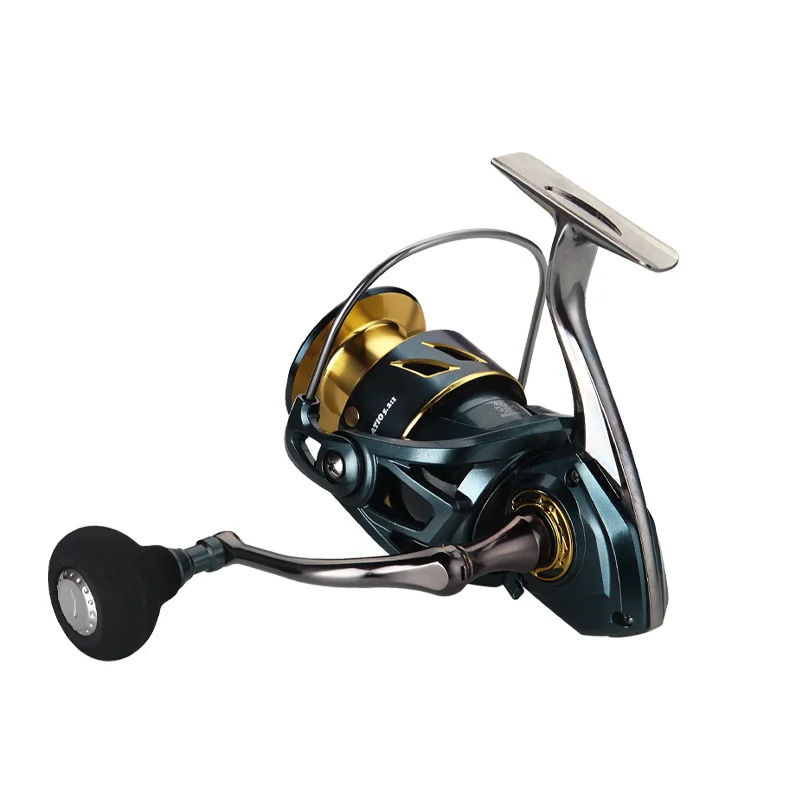 Carrete de pesca DEUKIO 2025 sin huecos – mango CNC y EVA - imagen 4