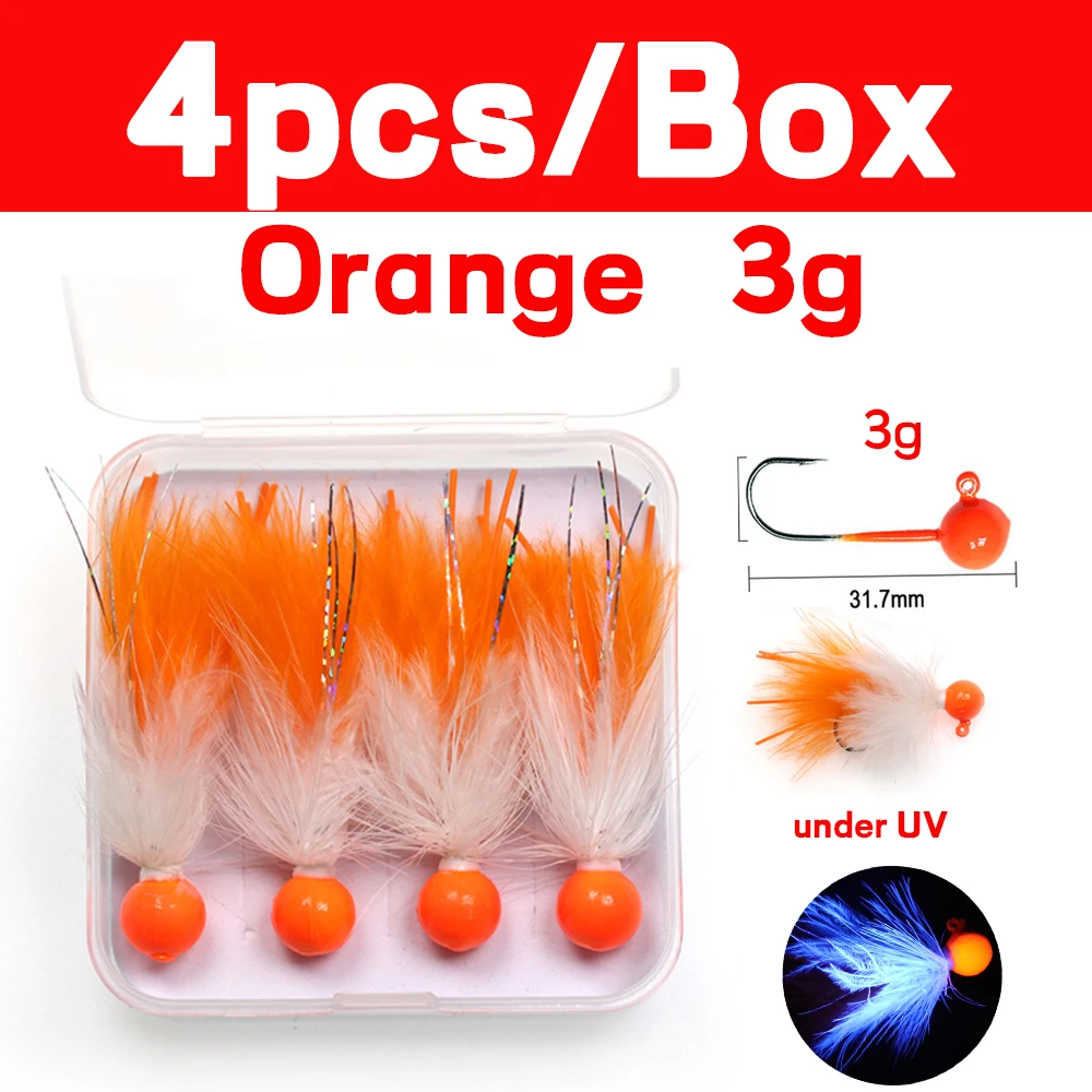 4pcs 3g Orange
