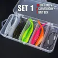 Soft bait crank box
