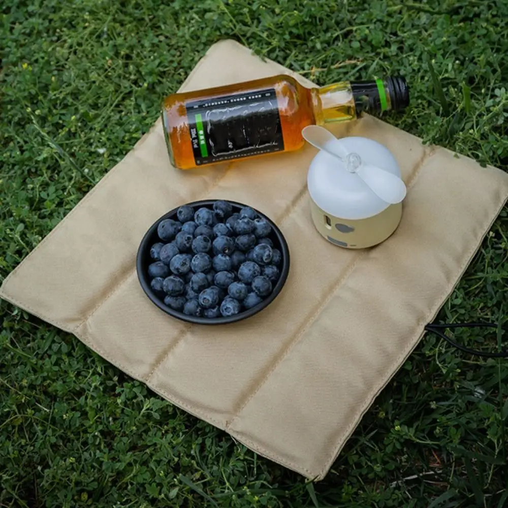 Estera de Picnic de tela Oxford duradera, estera de Camping impermeable portátil, cojín de asiento grueso a prueba de humedad para playa - imagen 3