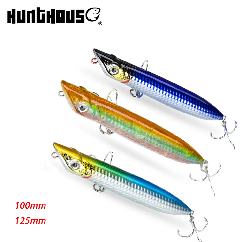 Hunthouse Popper lubina – señuelo superficie agua salada