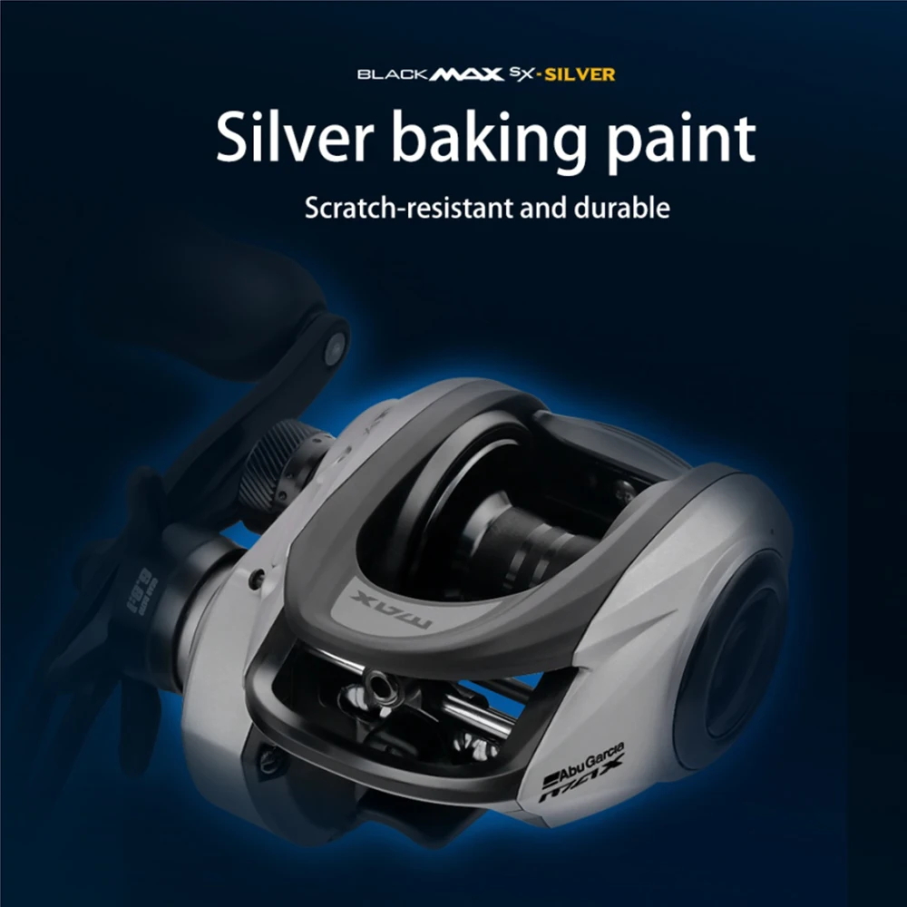 Abu Garcia Black Max Sx-Silver – Carrete baitcasting con freno magnético - imagen 3