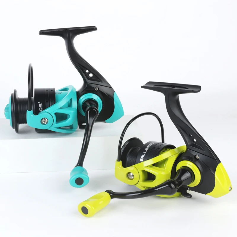 BILLINGS EZ 1000 ~ 7000 Series, relación de engranaje 5,2: 1, arrastre máximo de 26LB, carrete de Metal CNC, carrete de pesca giratorio, para agua dulce y salada - imagen 5