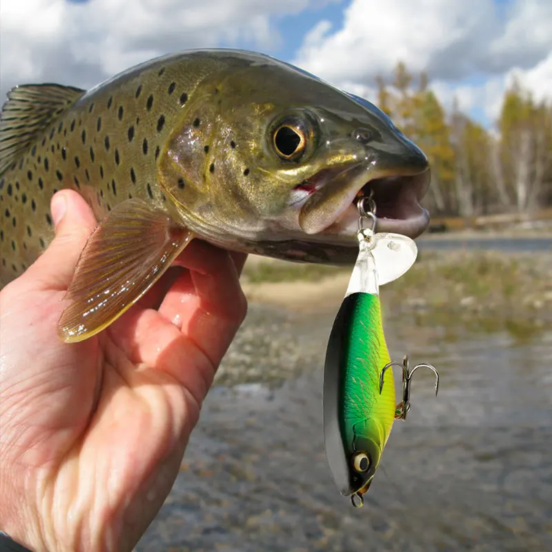 Señuelo de pesca Topwater, 1 piezas, 7cm/8,5 cm, Whopper Popper, cebo Artificial, Plopper duro, cola giratoria suave, aparejos de pesca - imagen 4