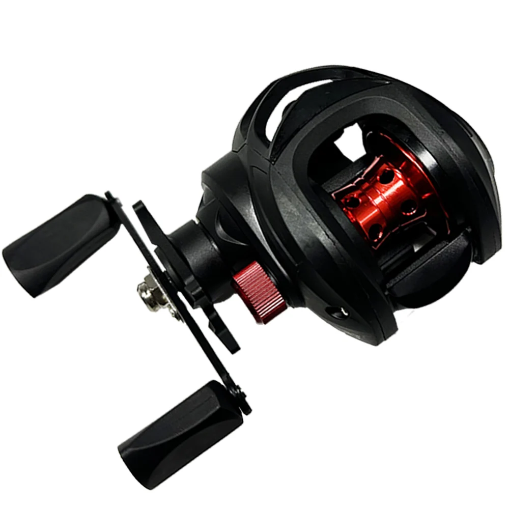 Rueda de Pesca con freno magnético, carrete de Pesca Baitcasting, relación de engranaje 7,2: 1, para agua salada, lubina, lucio y trucha - imagen 5