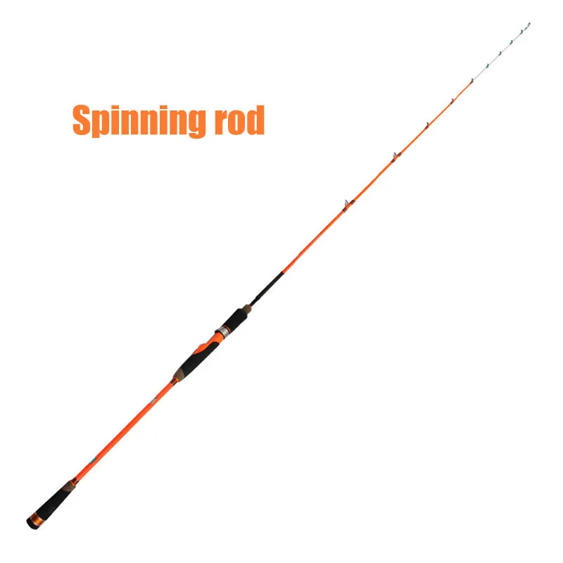 Caña de pescar de fundición giratoria de carbono, mango de EVA con 1,80 m, 1,68 m, 1,5 m, 1,35 m, caña de pescar para pesca de Lucio - imagen 3