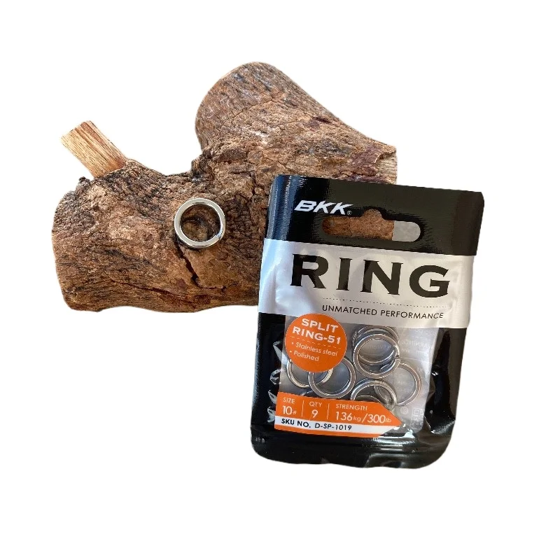 Anillos divididos de acero inoxidable para pesca BKK