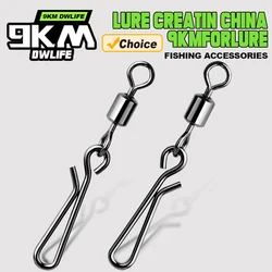 Broches giratorios pesca agua salada – Conector señuelos a presión