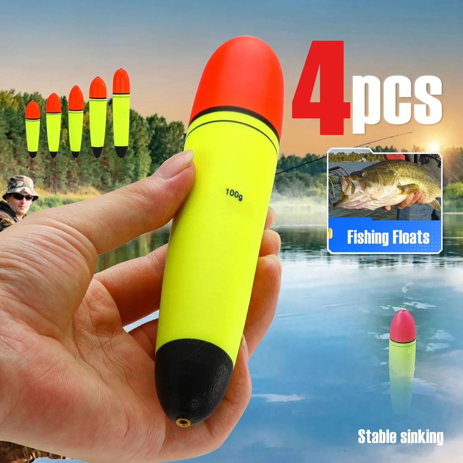 Flotador de Pesca EVA para Rock Fishing – Alta Visibilidad en Mar