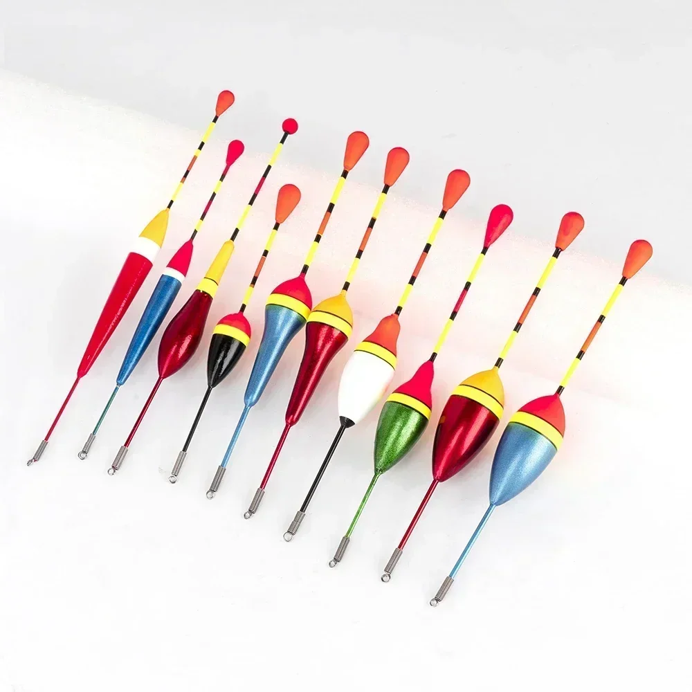 10 Uds. De utensilios de pesca flotante, boya, herramienta Bobber