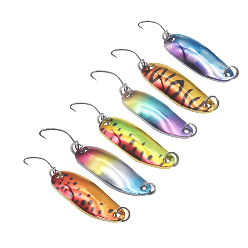 Cucharas River Stream para lubina, lucio y trucha en agua dulce