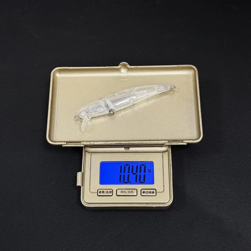 Wobbler Pececillo sin pintar – Cebo duro de hundimiento para perca - imagen 4