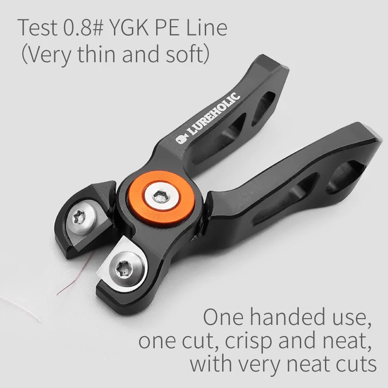 Cortador de hilo de pescar de tungsteno Lureholic y retractor de 27,5 pulgadas con bloqueo de tope de tracción, longitud de extensión: 7 ~ 70 cm, gancho rápido para señuelo - imagen 4