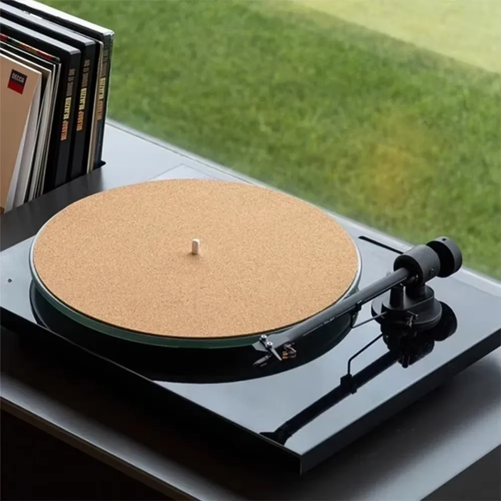Alfombrilla antideslizante tocadiscos vinilo – reduce vibraciones - imagen 3