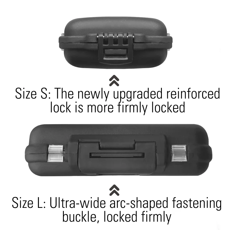 LUREHOLIC-caja de accesorios para señuelos, almacenamiento para broches, ganchos giratorios, plomos de plomo, pesas de tungsteno, anillos divididos, cucharas, cebos pequeños - imagen 5