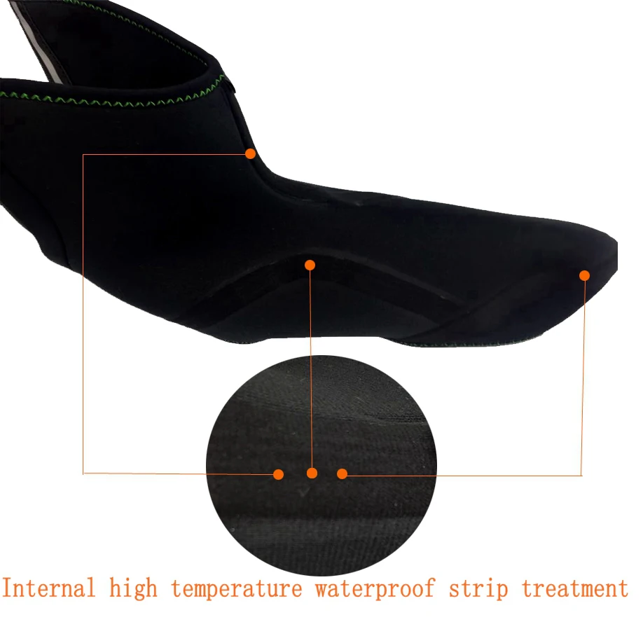 Para mtb overschoenen zapatos antideslizantes por debajo de la rodilla cubierta del dedo del pie chanclos de neopreno cubre chaussure vtt hiver calzado de ciclismo impermeable - imagen 4