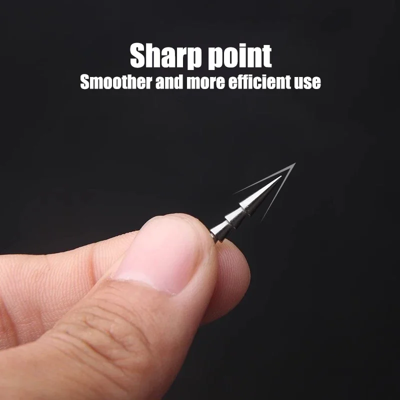 Peso de pesca de acero de tungsteno insertado, plomos de acero de tungsteno, aparejo Neko para gusano, señuelo de cebo blando, accesorios de pesca, 0,3g-3,1g - imagen 3