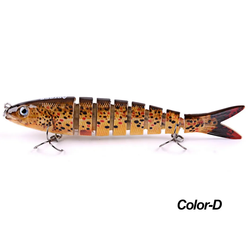 Swimbait-señuelo de pesca de lubina, cebo Artificial duro de 12cm y 19g, multiarticulado - imagen 5