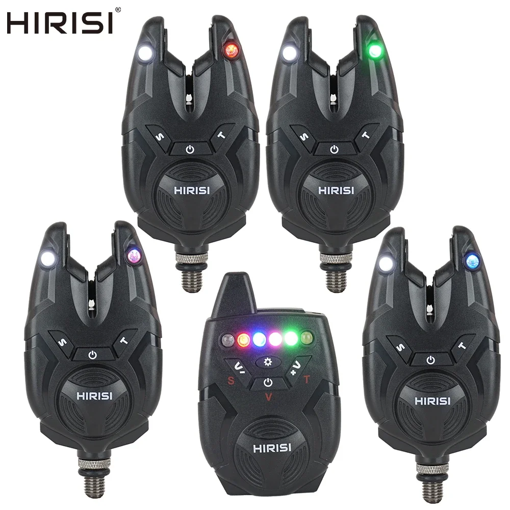 Alarmas de pesca carpa Hirisi Control S9 inalámbricas resistentes agua