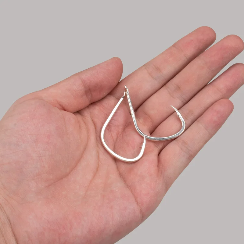 OBSESSION AS08 10 unids/bolsa PIKE anzuelos de pesca individuales de acero al carbono para agua salada 1 #   1/0 2/0 3/0 4/0 Gancho de asistencia de jigging súper ligero - imagen 5