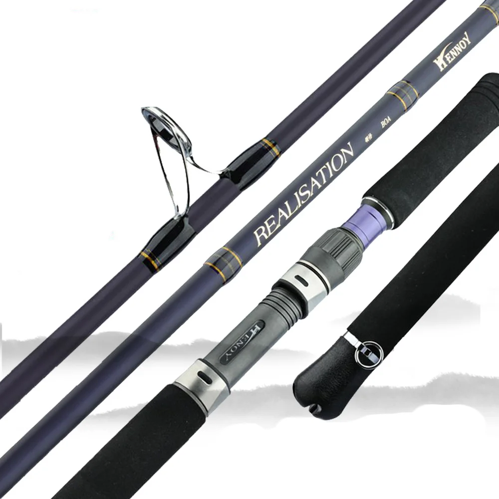 Mavllos REALISATION caña giratoria para lubina de agua salada peso del señuelo 100-300g peso de línea 10-25LB caña de pescar ligera para playa - imagen 2