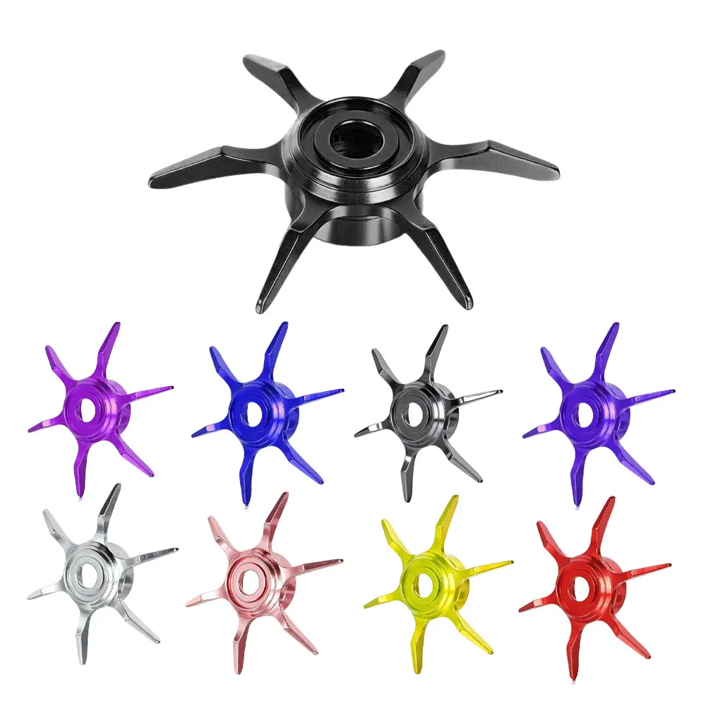 Carrete de fundición de cebo con arrastre de estrella para DAIWA STEEZA/ZILLION/MORETHAN/ALPHAS/SILVER CREEK/TATULA, carrete de pesca, reemplaza piezas de lanza