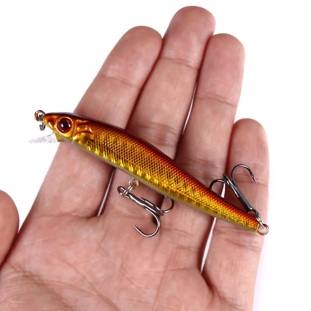 Jerkbait Minnow 8.5 cm – Cebo duro para lubina, lucio y trucha - imagen 2