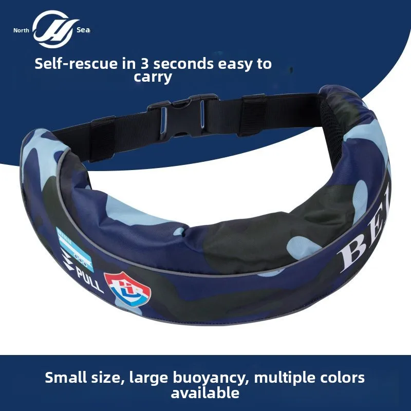 Chaleco Salvavidas Inflable Automático Profesional para Pesca Adultos - imagen 4