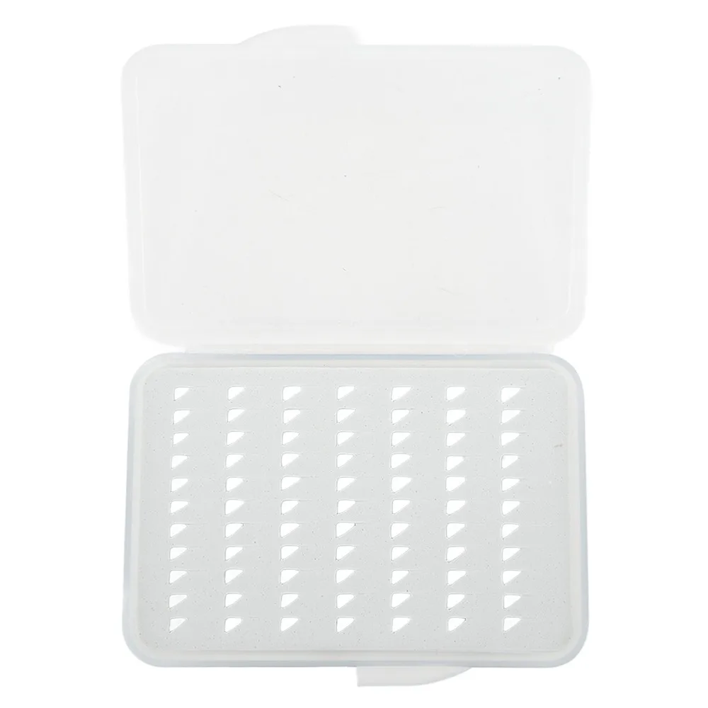 Caja de anzuelo con mosca de diseño impermeable, tapa transparente, caja de anzuelo de pesca con mosca de gran capacidad, caja de pesca con mosca de espuma de alta densidad - imagen 4
