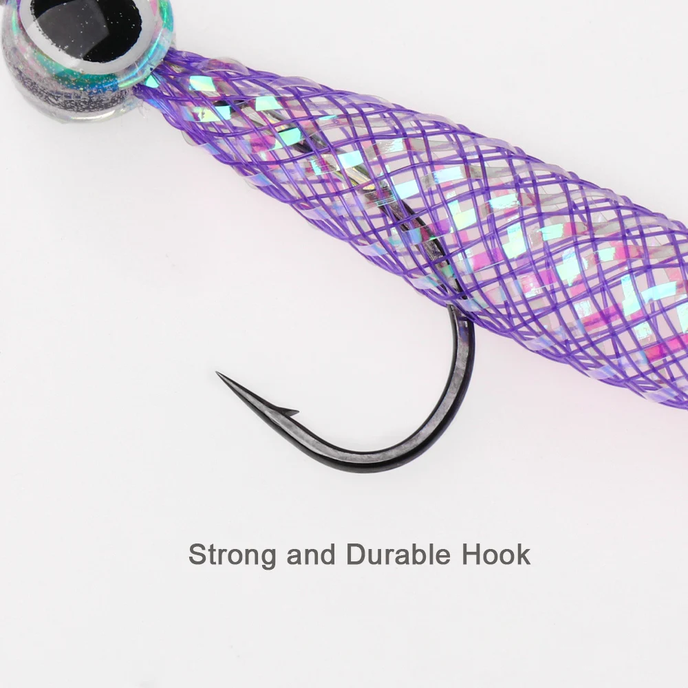 ICERIO # 4 4 Stuks Kunstmatige Levensechte Drijvende Smelt Fly Fast Sink Minnow Fly Forel Zalm Vissen Lokt Aas Voor Lente vissen - imagen 3