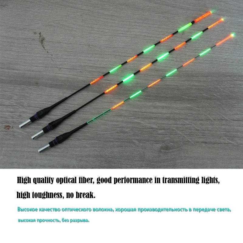 3 unids/lote flotadores de pesca gran oferta flotadores luminosos LED eléctricos flotabilidad de carpa Nano plástico accesorios de Bobbers de pesca - imagen 3