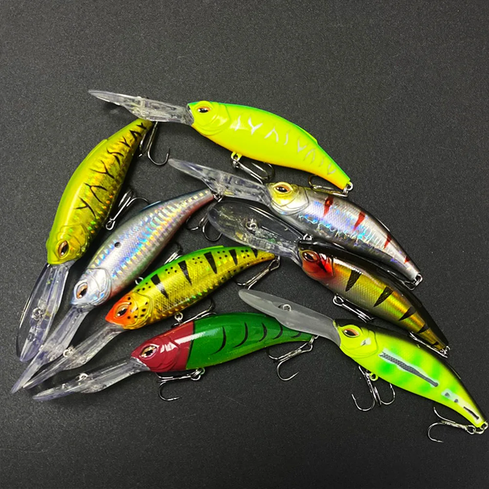 Diversos señuelos de pesca para una pesca efectiva