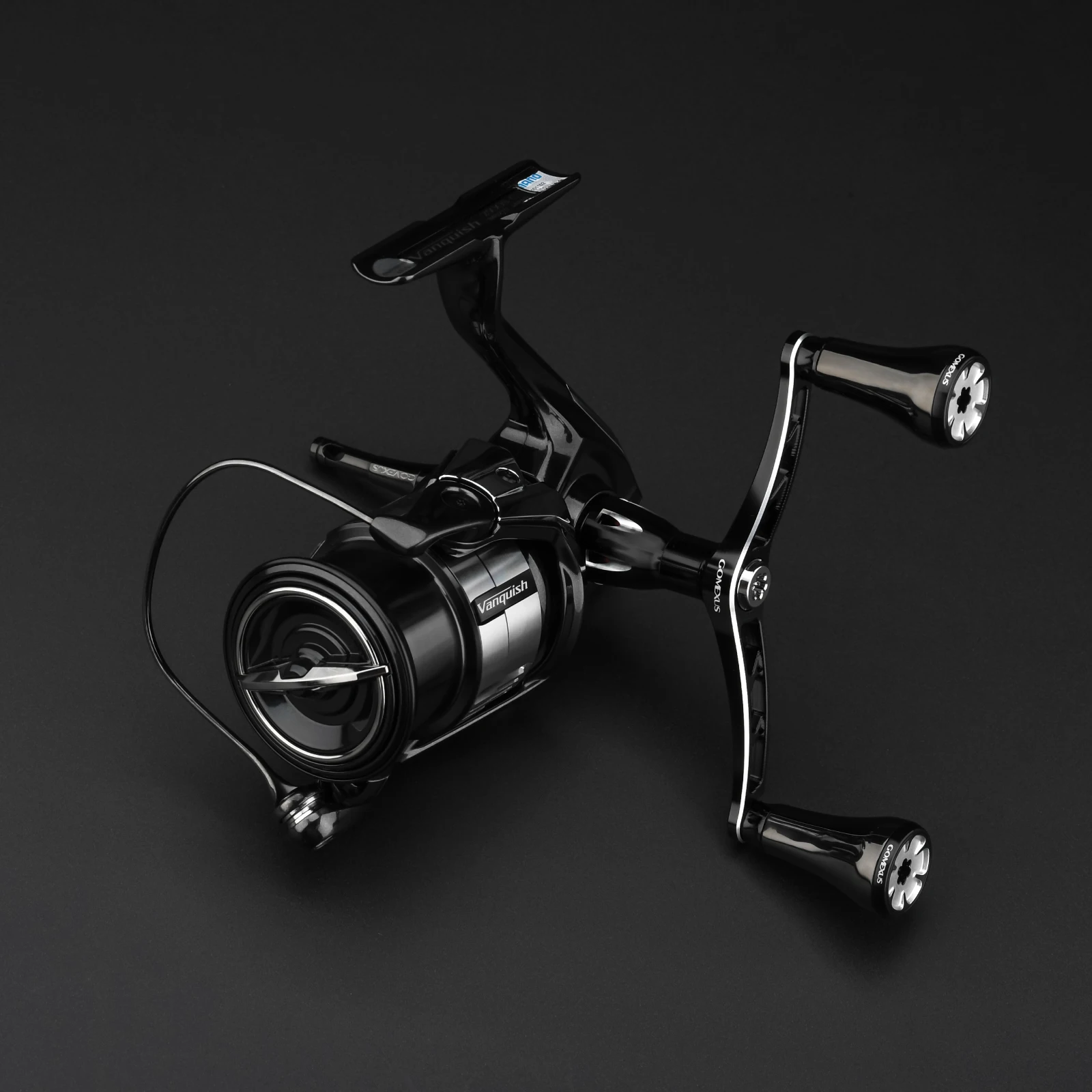 Gomexus, 1 unidad, perilla giratoria de aleación de titanio con mango de carrete de 20mm para Shimano Stradic Vanford Ultegra Daiwa Fuego LT Exist Baitcasting - imagen 2