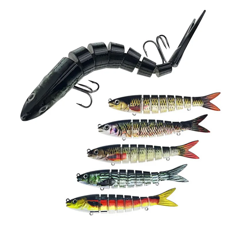 Pike Wobbler 13,5 cm 18g – Swimbait multiarticulado para lucio - imagen 5