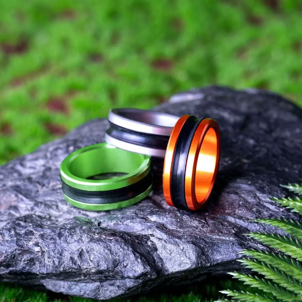 Extractor de sedal de pesca de aleación, dispositivo de anudado, protección de manos, anillo de línea de tracción rápida, escariador de línea portátil antideslizante, actividades al aire libre - imagen 3