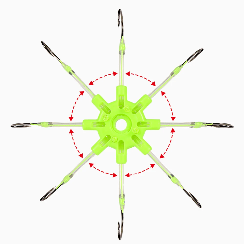 Gancho de cuerda de explosión inferior de agua anticolgante con púas, anzuelo de pescado afilado, aparejos de pesca de carpa, erizo, ajuste de 90 grados, nuevo - imagen 3