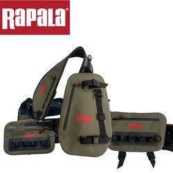 Rapala hermético impermeable al aire libre Luya vadear multifunción bolso de hombro riñonera bolsa de pecho pesca salvaje