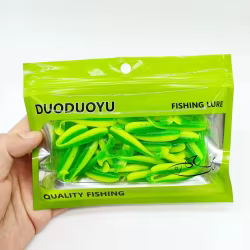 Micro Cola en T Duoduoyu – Vinilos para pesca de Lucio