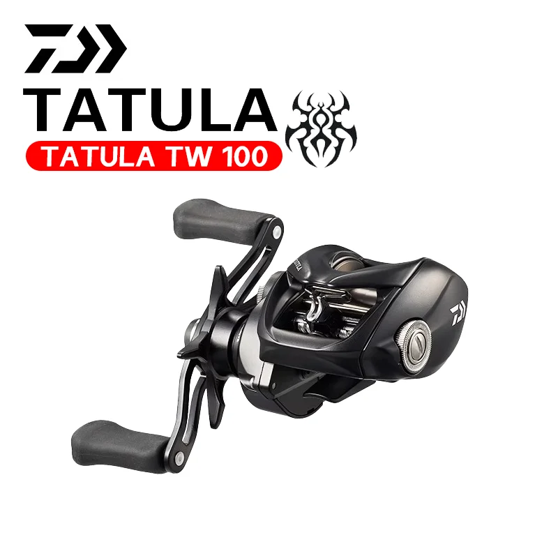 DAIWA-carrete de pesca TATULA TW100, accesorio de arrastre máximo de 5kg, relación de transmisión 2024: 6,3, 3:1/1/7: 1, 7/1BB, novedad de 8,1