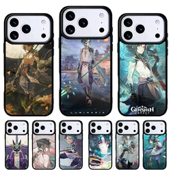 Funda Xiao Genshin Impact para iPhone – Carcasa trasera protectora suave