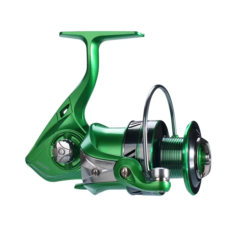 Varilla de engranaje de husillo de latón con mango intercambiable plegable Lizard, carrete giratorio con rodamiento de acero inoxidable - imagen 3