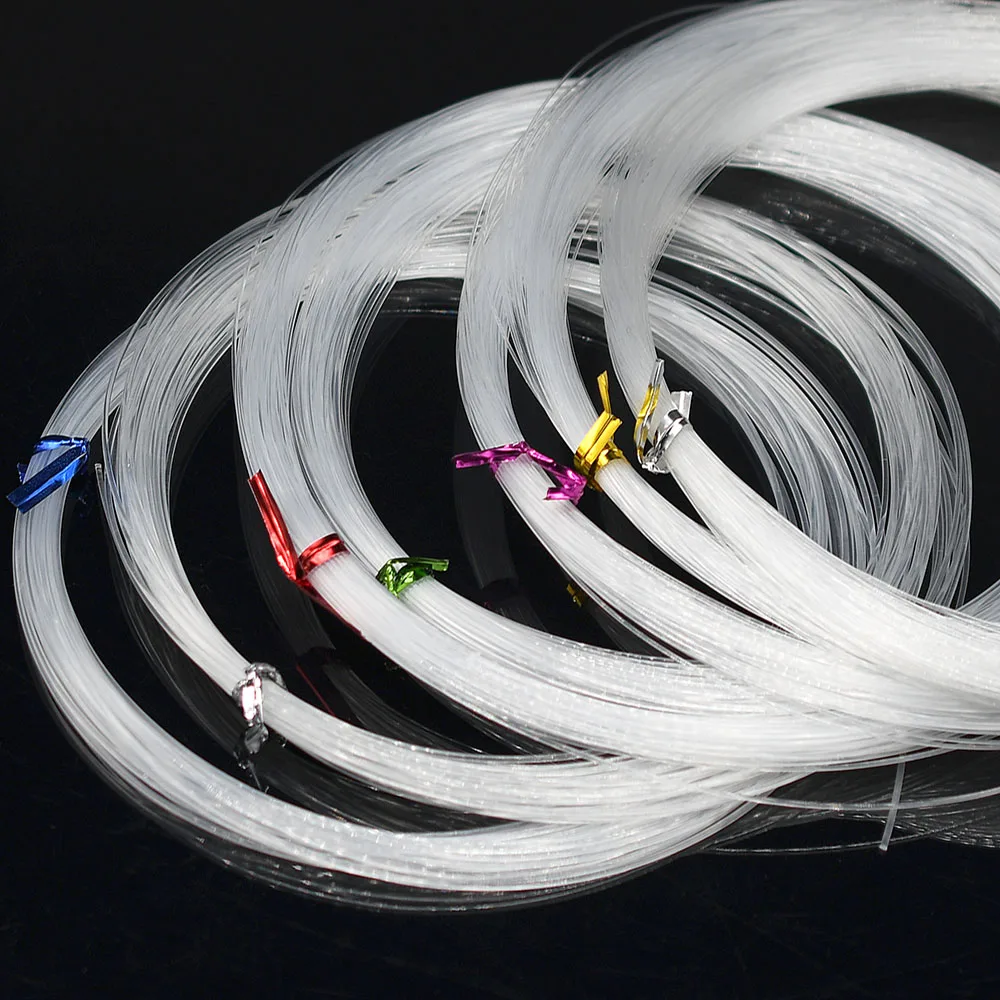 Sedal de pesca de cristal fuerte transparente, hilo trenzado de nailon PE, monofilamento de 0,4mm-1,0mm, 60/40/28/60/20/15/12/9m, herramientas de alambre - imagen 3