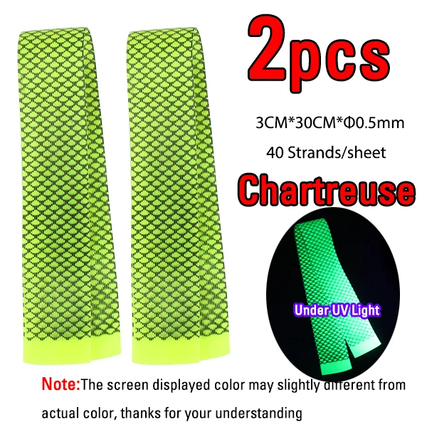 2PCS Chartreuse