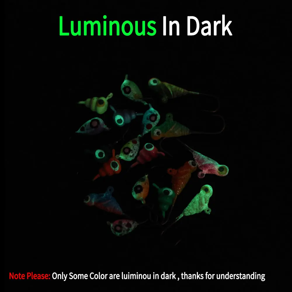 6 uds. Anzuelo de pesca en hielo de invierno, cebo de Metal para peces, 1,6g ~ 1,75g, anzuelo con cabeza de anzuelo, cebo para lubina, Lucio, trucha, guacamayo, aparejos de pesca - imagen 4