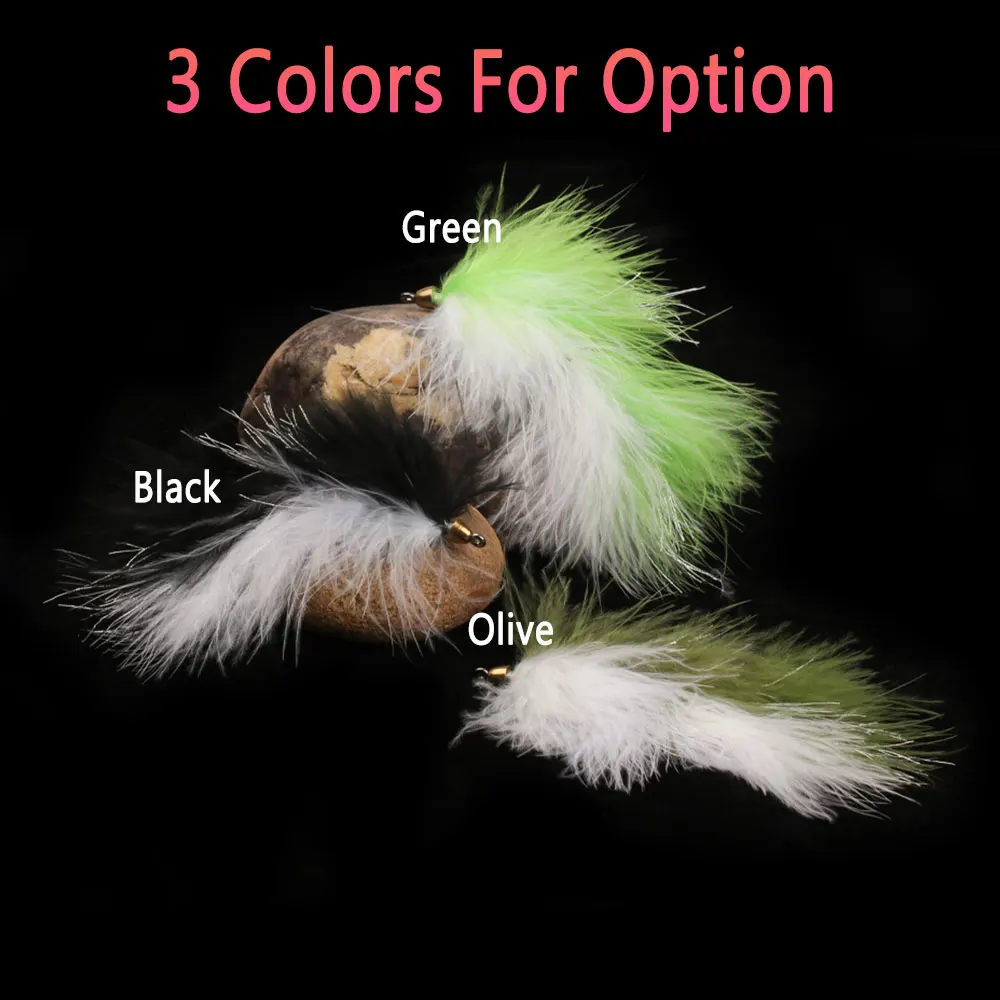 Bimoo-Señuelos de Pesca articulados de latón, 2 piezas, serpentina, columna vertebral, Mosca, juego grande, agua salada, Lucio, trucha - imagen 4