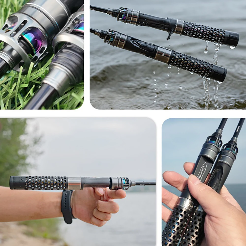 Anillos guía FUJI, caña de pescar con señuelo UL para carpa, lubina, trucha, caña de fundición giratoria de fibra de carbono, aparejos de caña de pescar de 1,8 m 1,68 m 1,5 m - imagen 5