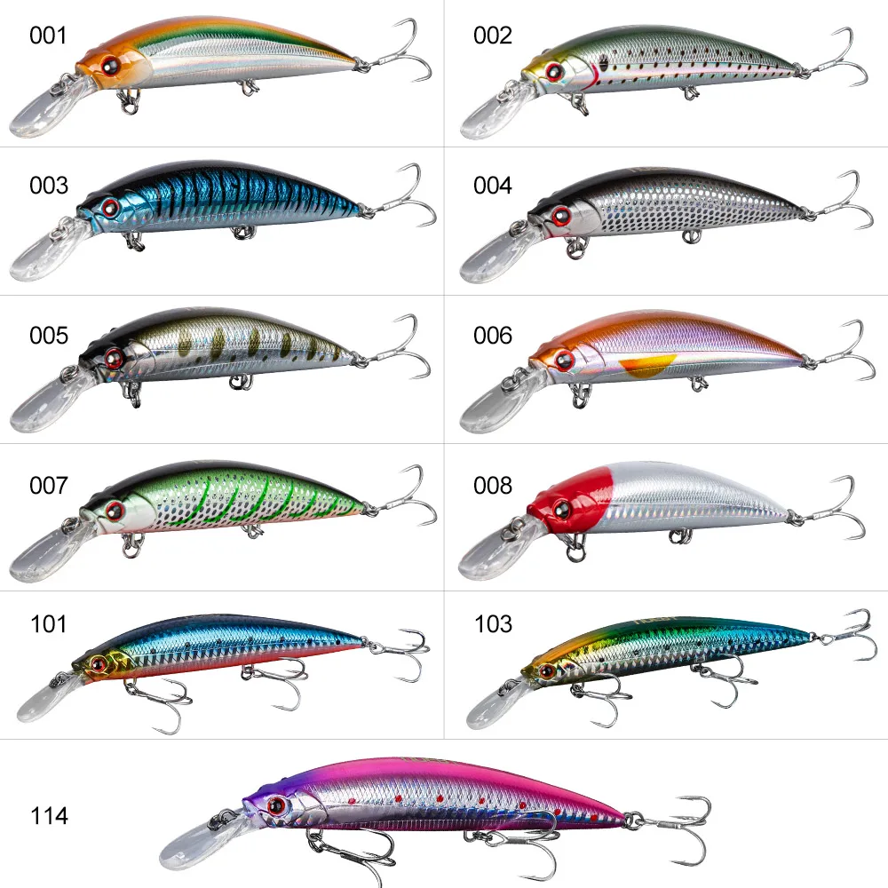 NOEBY 110mm 36g Señuelos de Pesca de pececillo de hundimiento pesado Wobblers rodante cebos duros artificiales Jerkbait para señuelo de pesca de lubina - imagen 4