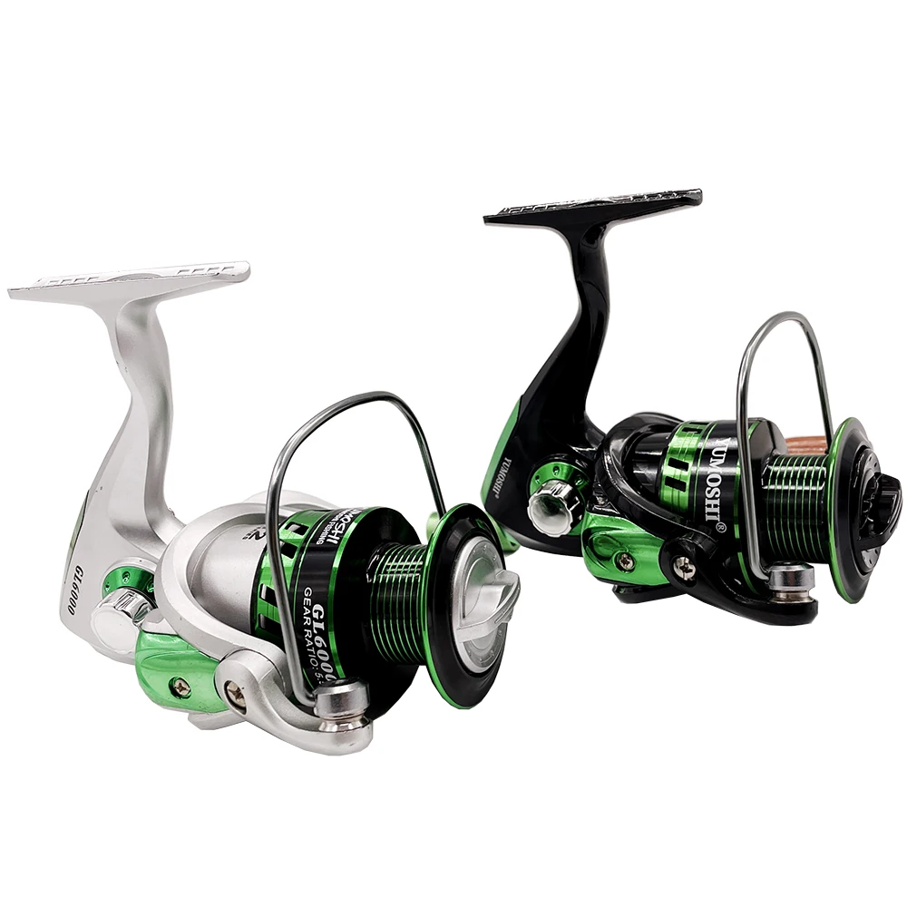 Rueda de pesca giratoria, Ratio de engranaje: 5,5: 1, carrete de pesca, 1000-7000, aparejos de carrete de pesca de agua dulce y salada - imagen 5