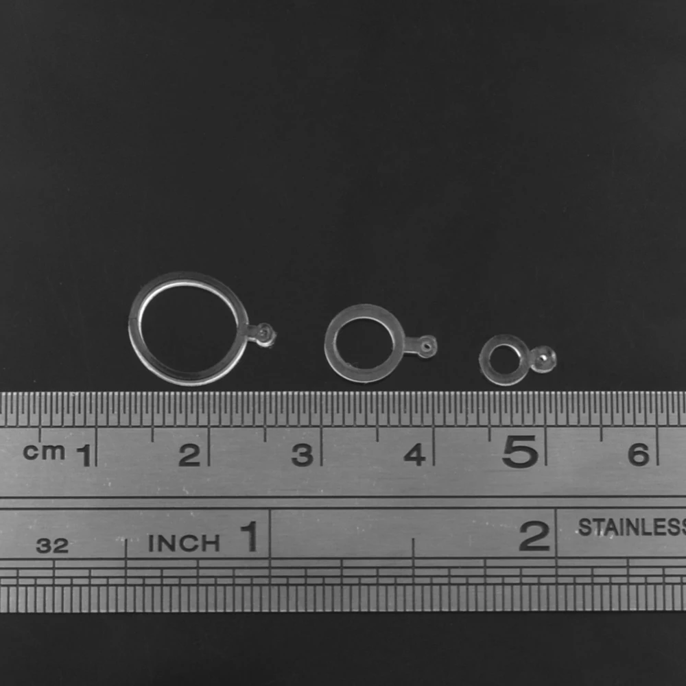 MNFT 72 Uds cebos bandas elásticas Boilie Pellet anillos de goma para cebo pesca de carpa cebos transparentes camilla tamaño 3mm 5mm 8mm - imagen 5